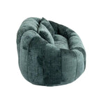 Chaise longue causeuse 59" en chenille rembourrée de mousse