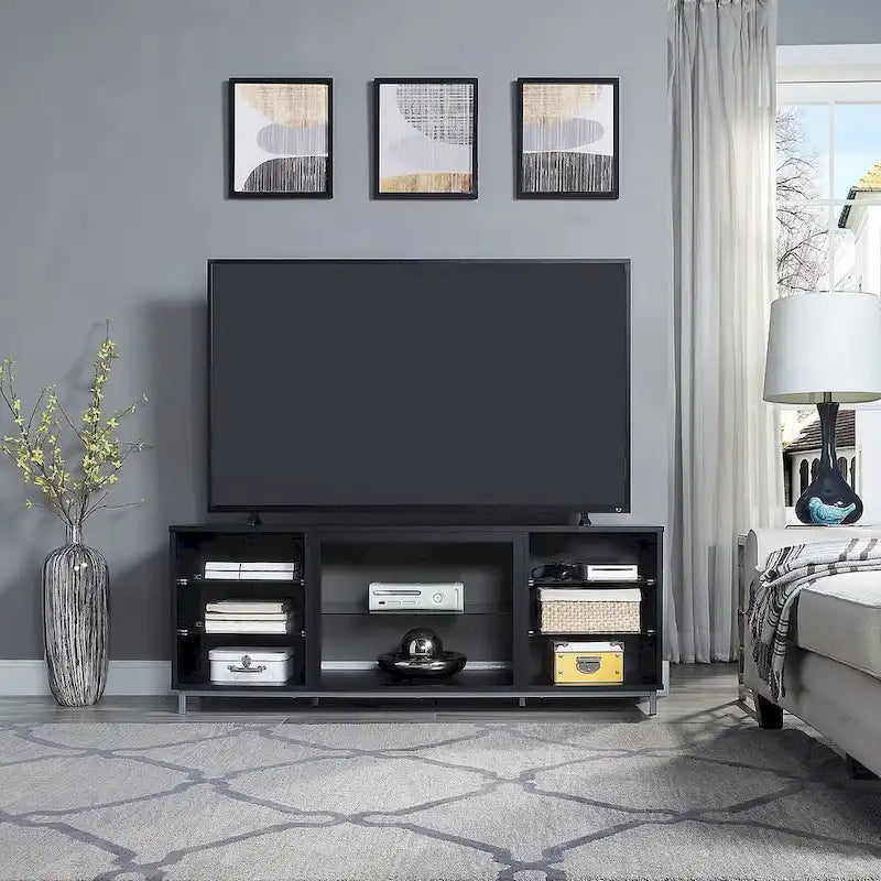 Meuble console Brighton de 60 po avec gestion des fils