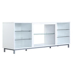 Meuble console Brighton de 60 po avec gestion des fils