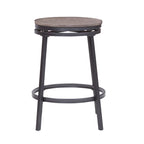 Tabouret de comptoir pivotant sans dossier