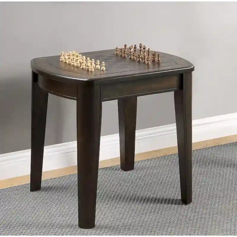  Darlington Game End Table with Chessboard