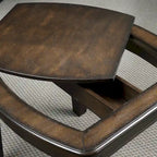 Table de jeu de fin avec échiquier