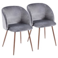 Chaises de salle à manger rembourrées (lot de 2)
