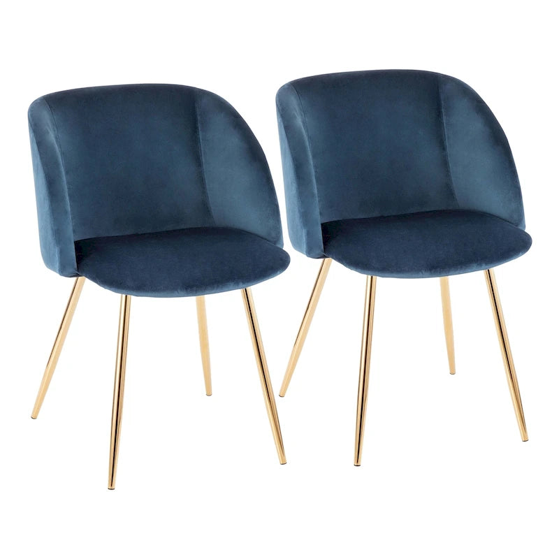 Chaises de salle à manger rembourrées (lot de 2)