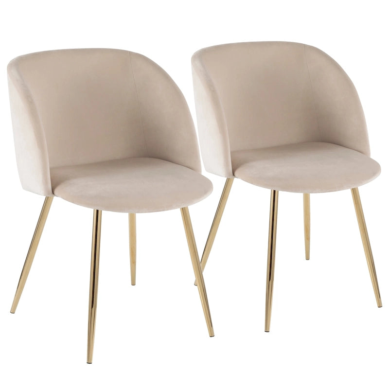 Chaises de salle à manger rembourrées (lot de 2)