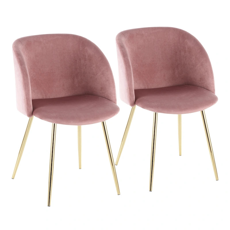 Chaises de salle à manger rembourrées (lot de 2)