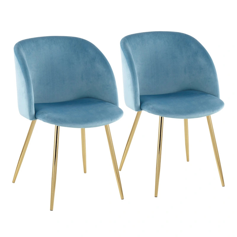Chaises de salle à manger rembourrées (lot de 2)