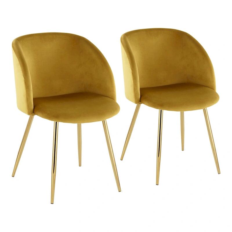Chaises de salle à manger rembourrées (lot de 2)