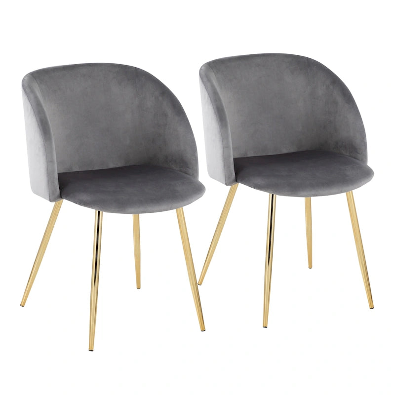 Chaises de salle à manger rembourrées (lot de 2)