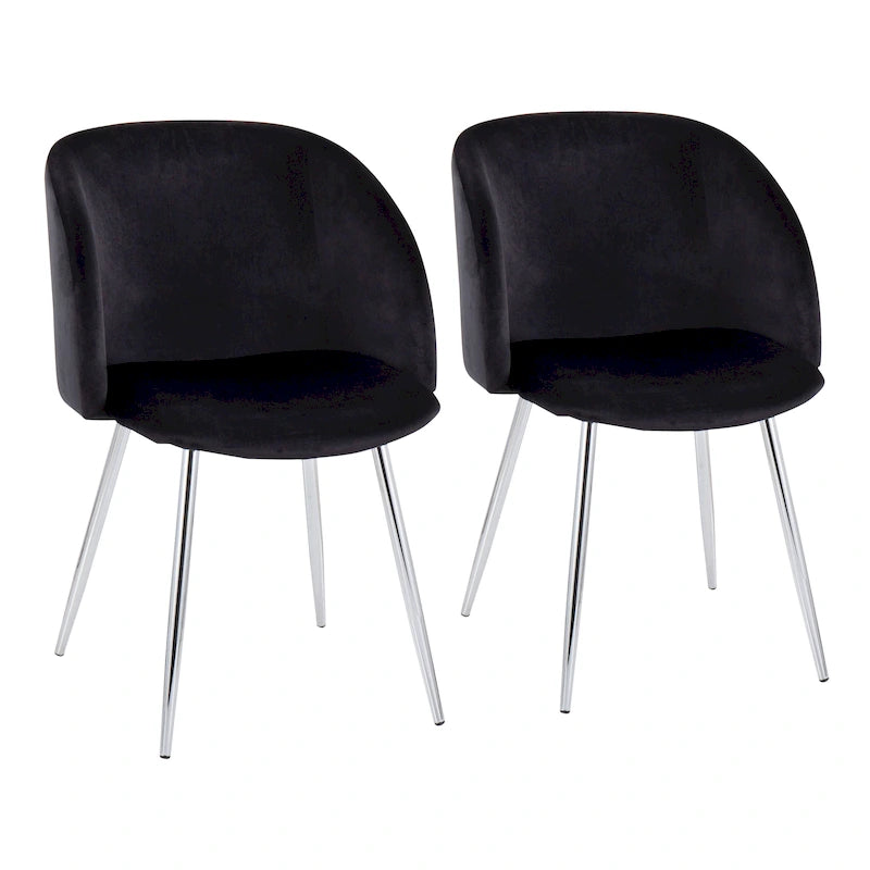 Chaises de salle à manger rembourrées (lot de 2)