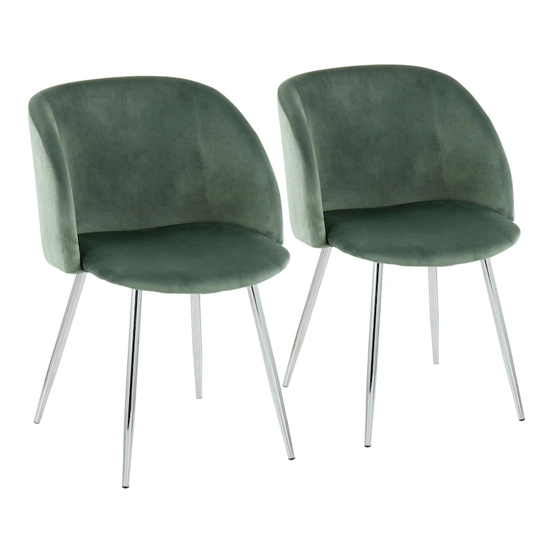 Chaises de salle à manger rembourrées (lot de 2)