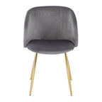 Chaises de salle à manger rembourrées (lot de 2)