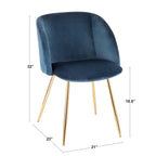 Chaises de salle à manger rembourrées (lot de 2)