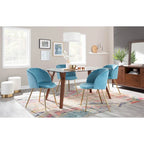 Chaises de salle à manger rembourrées (lot de 2)