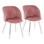 Chaises de salle à manger rembourrées (lot de 2)