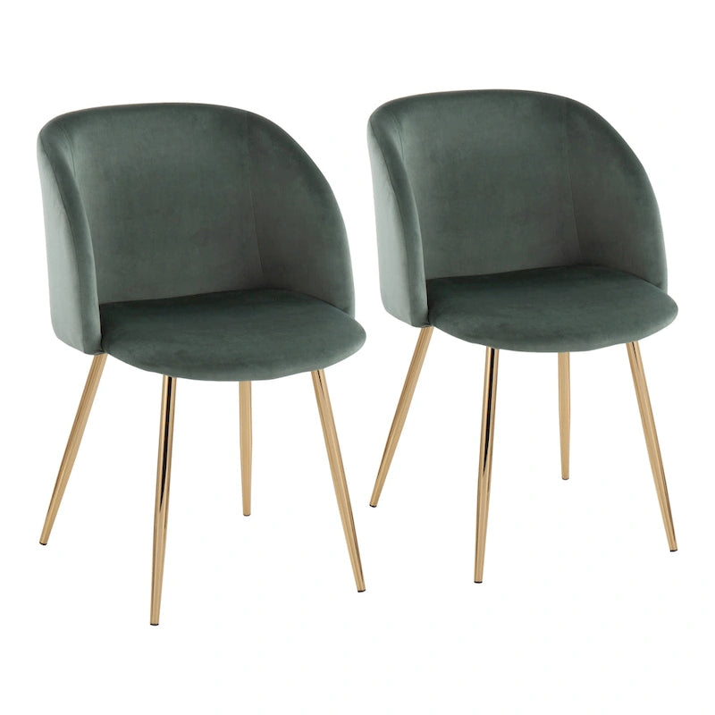Chaises de salle à manger rembourrées (lot de 2)