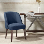 Chaise de salle à manger à dossier arrondi – 22,25 larg. x 24,5 prof. x 34,6 haut.