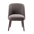 Chaise de salle à manger à dossier arrondi – 22,25 larg. x 24,5 prof. x 34,6 haut.