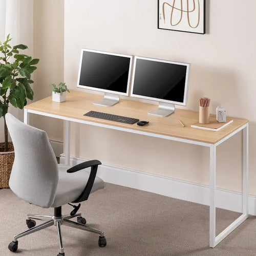 Priage by 63 Inch Frame Metal Desk
