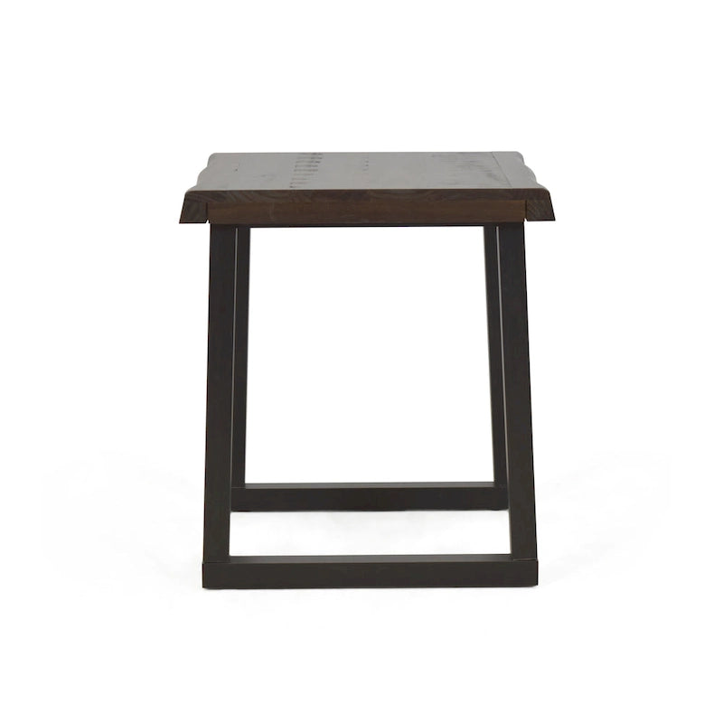 Table d'appoint à bord brut
