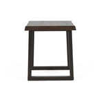 Table d'appoint à bord brut