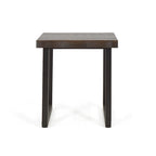 Table d'appoint à bord brut