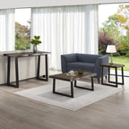 Table d'appoint à bord brut