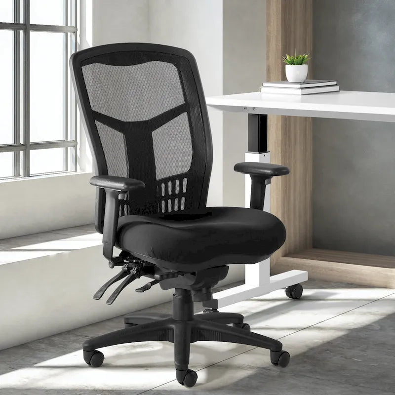  ProGrid Black Breathable Fixed Back Office Chair