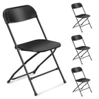 Lot de 4 chaises pliantes