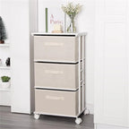 Meuble de rangement en tissu pour tiroirs de commode