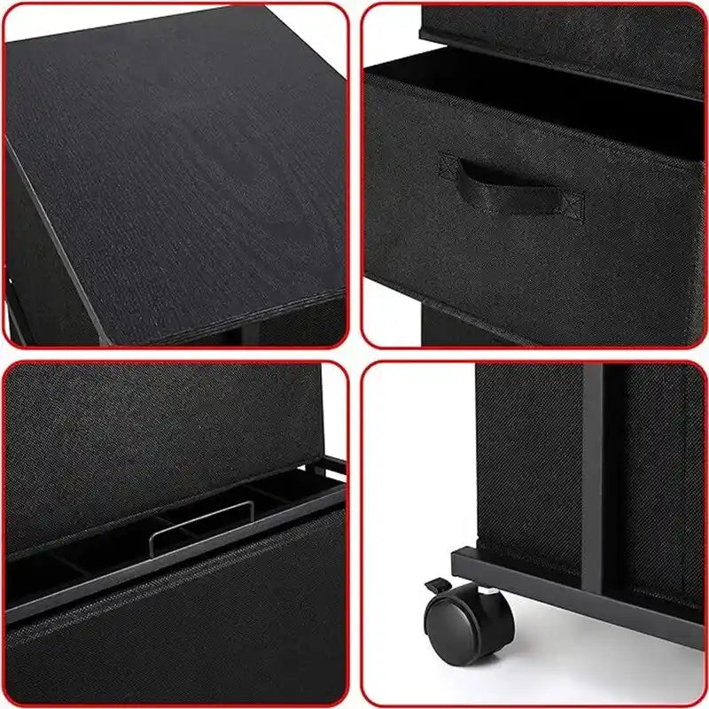 Meuble de rangement en tissu pour tiroirs de commode