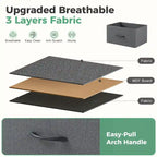 7 espaces de rangement, casiers de garde-robe assemblés, casiers de mobilier de chambre à coucher