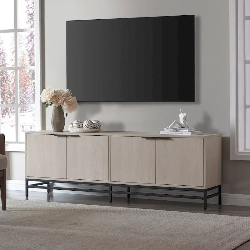 Meuble TV rectangulaire pour téléviseurs jusqu'à 78 po - 70 po de largeur