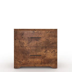 Meuble de rangement 2 tiroirs avec support pour imprimante