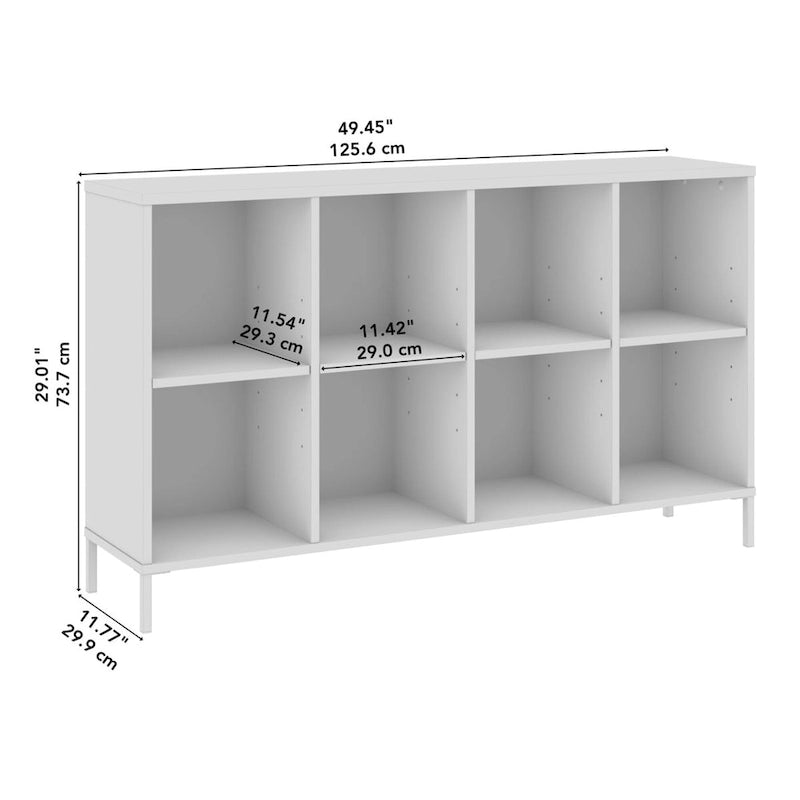 Bibliothèque de rangement 8 cubes