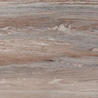 Bureau imitation marbre avec base géométrique